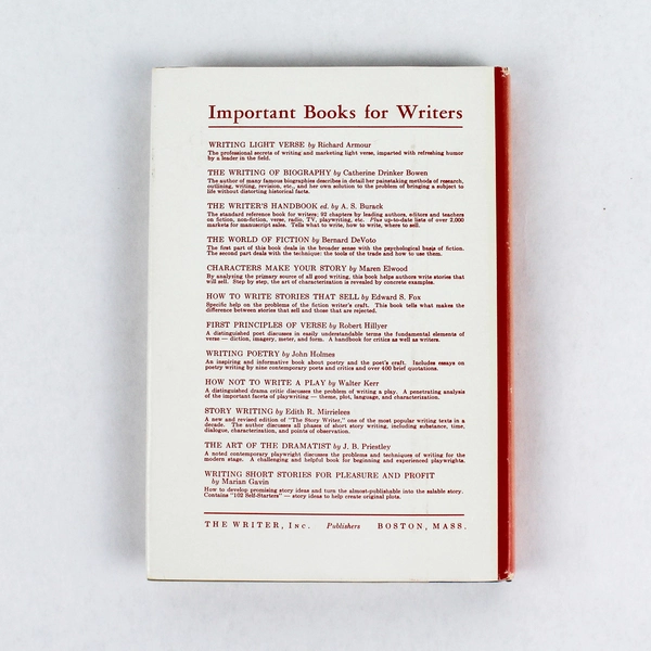 Writing and Selling Greeting Card Verse by June Barr 1966 Hardcover Book