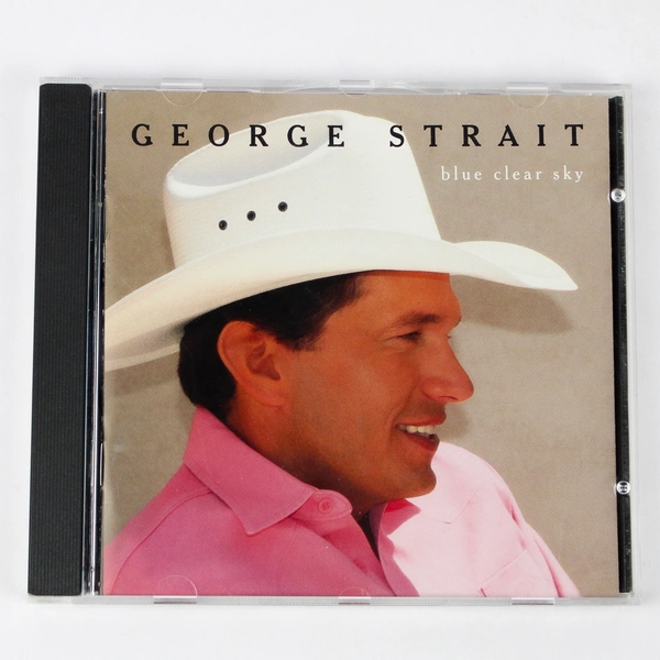 Music CD Blue Clear Sky by George Strait 1996 MCA Nashville