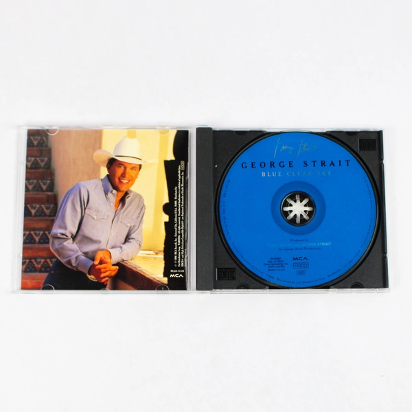 Music CD Blue Clear Sky by George Strait 1996 MCA Nashville
