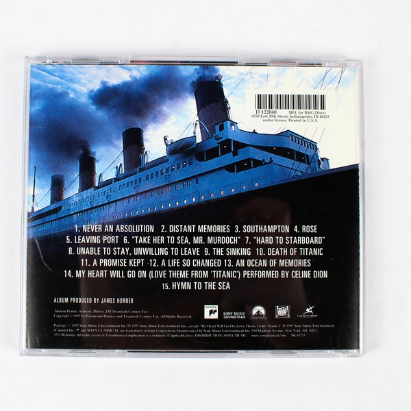Music From The Motion Picture Titanic 1997 Sony Classical