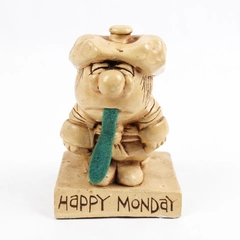 Vintage Paula Happy Mondays Weighted Figurine