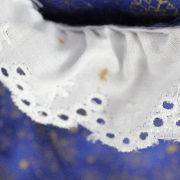 Handmade Blue Snowflake Design Christmas Kitchen Apron