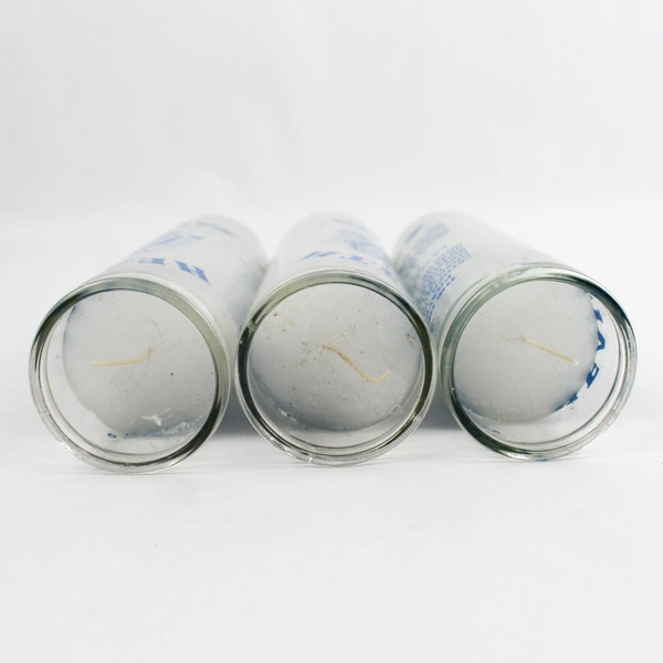 Lot of 3 Indio Products Health White Prayer Candles
