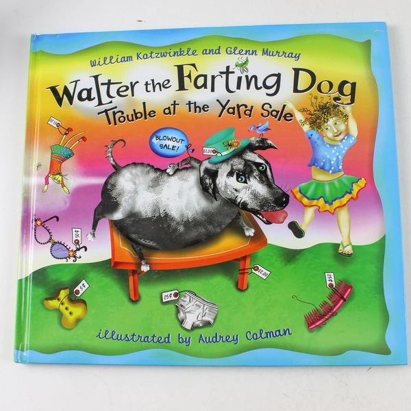 Walter and The Farting Dog 2004 Hardcover Book by Katzwinkle & Murray