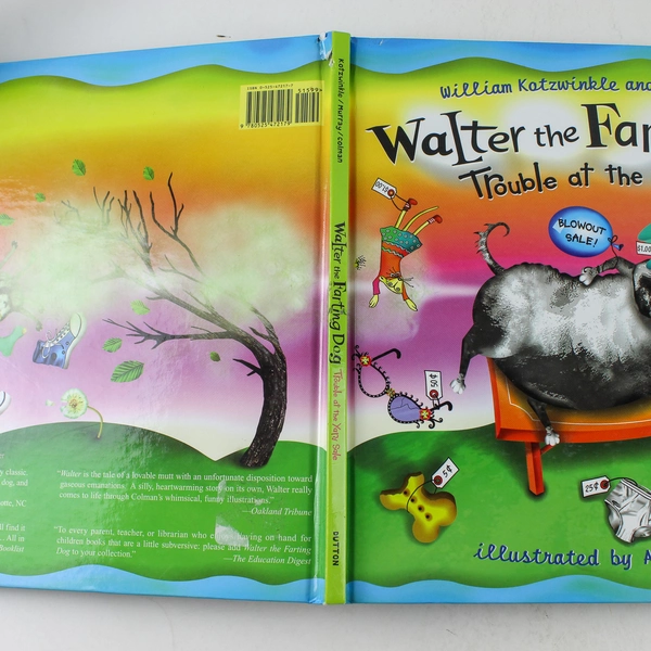 Walter and The Farting Dog 2004 Hardcover Book by Katzwinkle & Murray