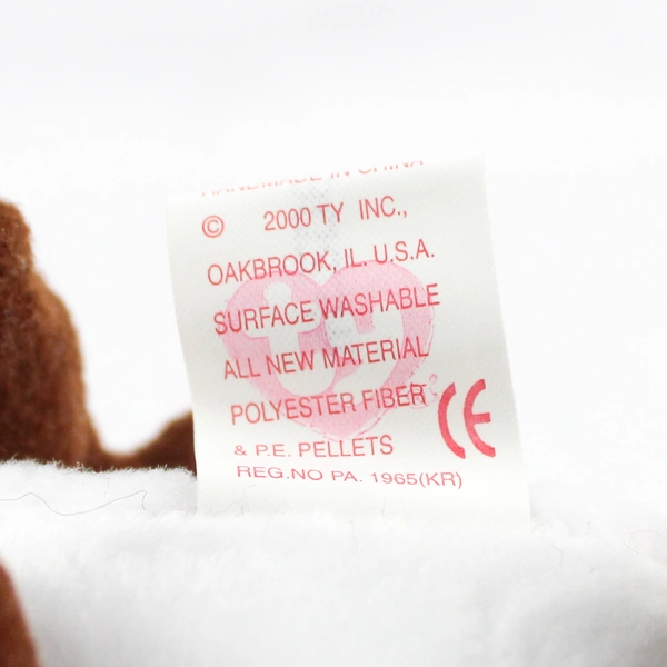 TY Beanie Baby Wisest 2000 Brown Graduation Owl W/ Tag Plush Doll Toy