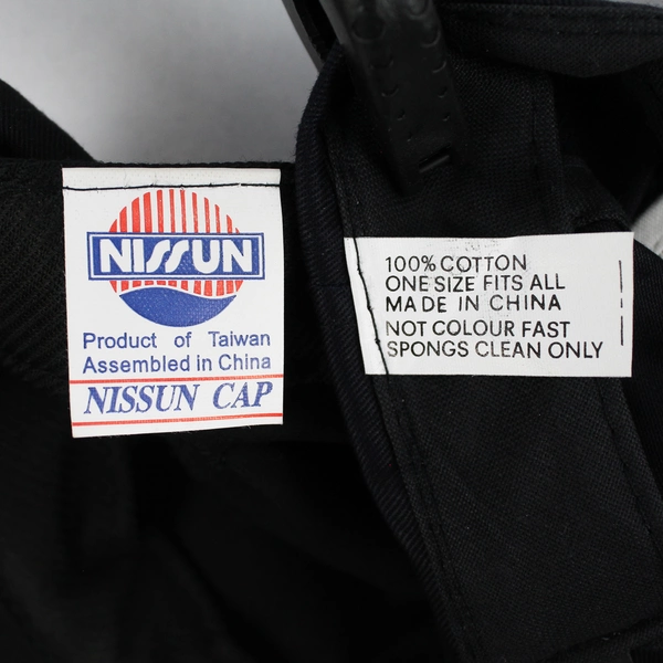 Lot of 2 Black Adjustable Baseball Caps - Seattle & Laird Municipals