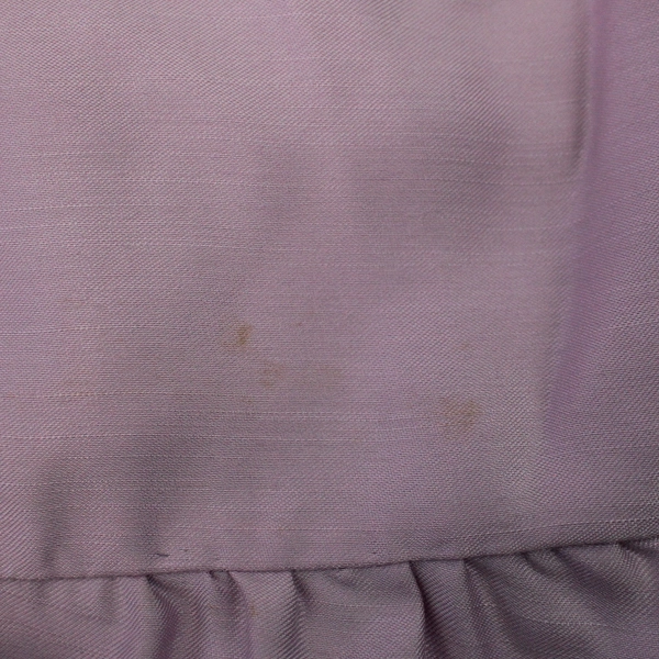 Vintage Handmade Lavender Purple Long Sleeveless Dress Women's Small Stains