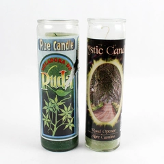 Lot of 2 Spell Candles Rue Candle and Road Opener Mystic