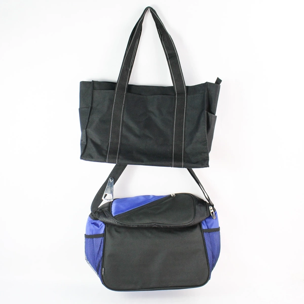 Lot of 2 Yamhill County Insulated Cooler & Medium Tote Bags Good Condition