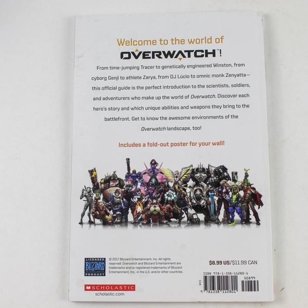 Overwatch World Guide by Terra Winters 2017 Paperback - Good Condition