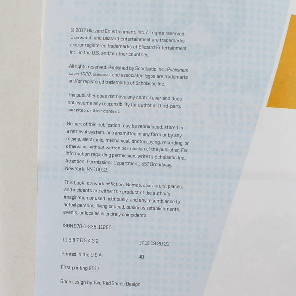 Overwatch World Guide by Terra Winters 2017 Paperback - Good Condition