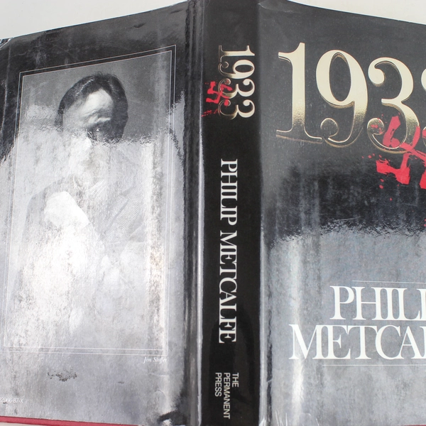 1933 by Philip Metcalfe 1988 Hardcover Book with Dust Jacket - Good Condition