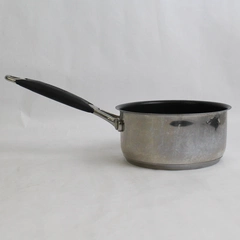 Oneida 18/10 Stainless Steel Saucepan 6" Diameter Black