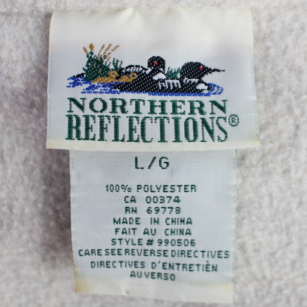 Northern Reflections Women's Large Fleece Jacket - Flawed, Cozy Design