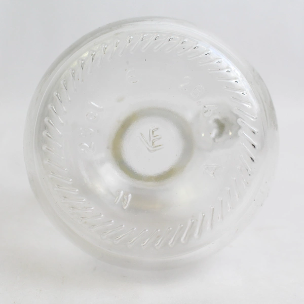 Empty Clear Glass Bottle Of Aceto Balsamico Di Modena Igp Decor