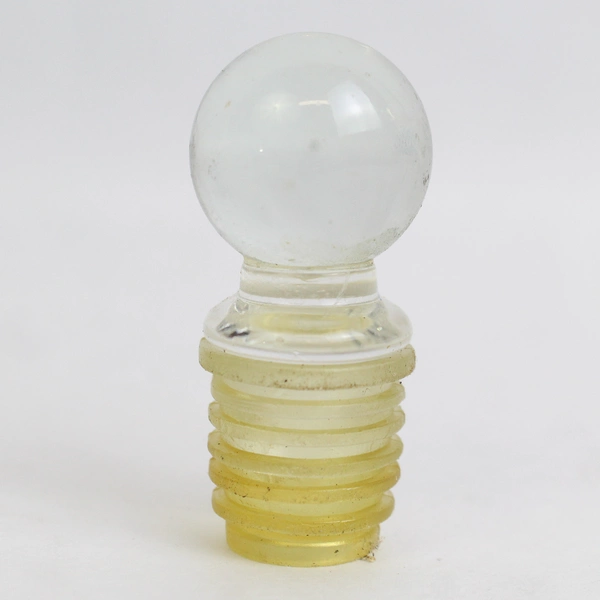 Empty Clear Glass Bottle Of Aceto Balsamico Di Modena Igp Decor