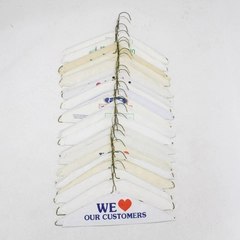 Lot of 20 Metal Dry Cleaners Clothes Hangers