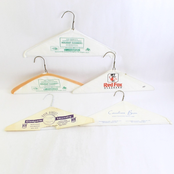 Lot of 19 Metal Dry Cleaners Clothes Hangers