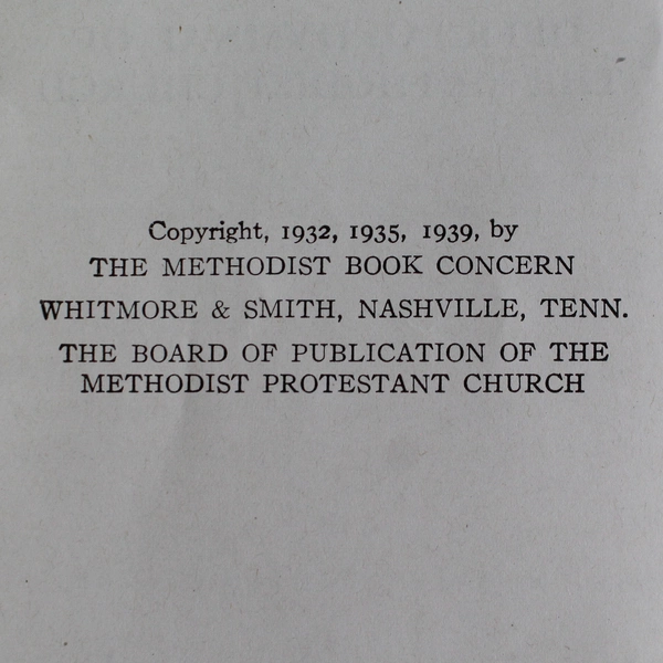 The Methodist Hymnal 1939 The Official Hymnal Of The Methodist Church
