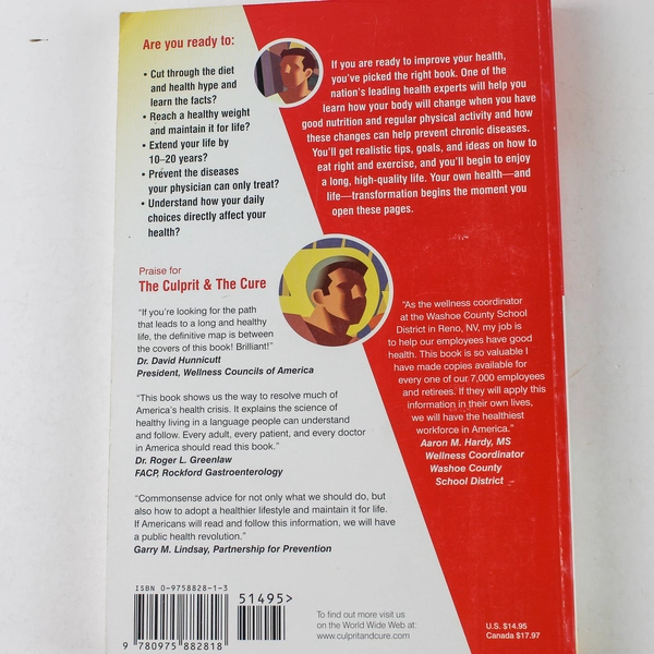 The Culprit and the Cure by Aldana 2005 Hardcover - Good Condition