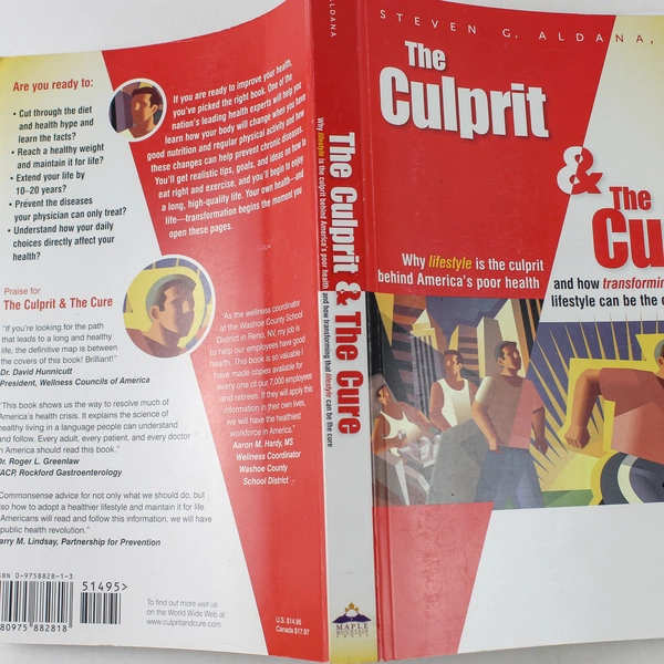 The Culprit and the Cure by Aldana 2005 Hardcover - Good Condition