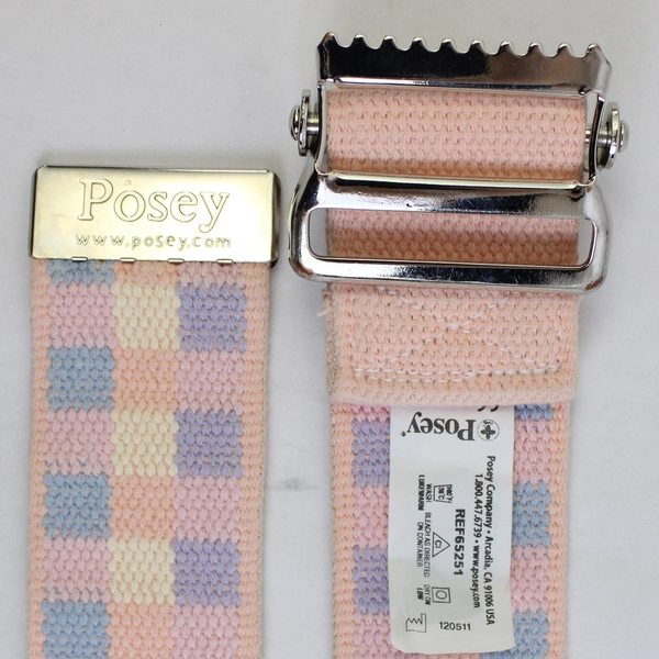 Posey Gait and Transfer Belt 65251 Standard Size 51" Confetti