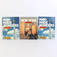Lot Of 3 Cathay Books; 2 Manmade Wonders & New York In Color Paperbacks