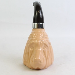 Vtg Avon 'Bloodhound Pipe' Wild Country Aftershave Empty Bottle 5 Oz