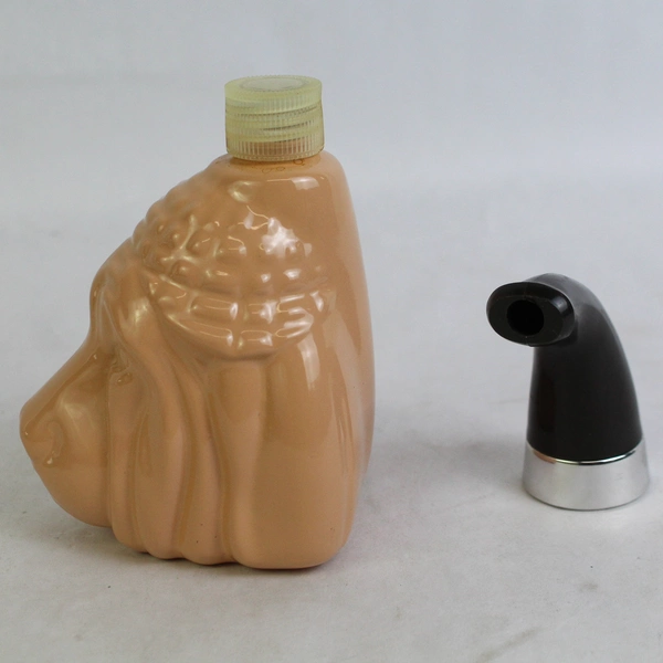 Vtg Avon 'Bloodhound Pipe' Wild Country Aftershave Empty Bottle 5 Oz