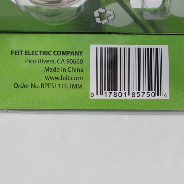 NIB Feit Electric Ecobulb Globe Soft White Compact Fluorescent 40W 550 Lumens