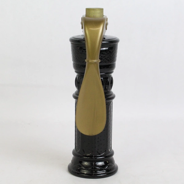 Vtg Avon Windjammer After Shave Lotion Empty Bottle 6 Oz Water Pump Brown Glass