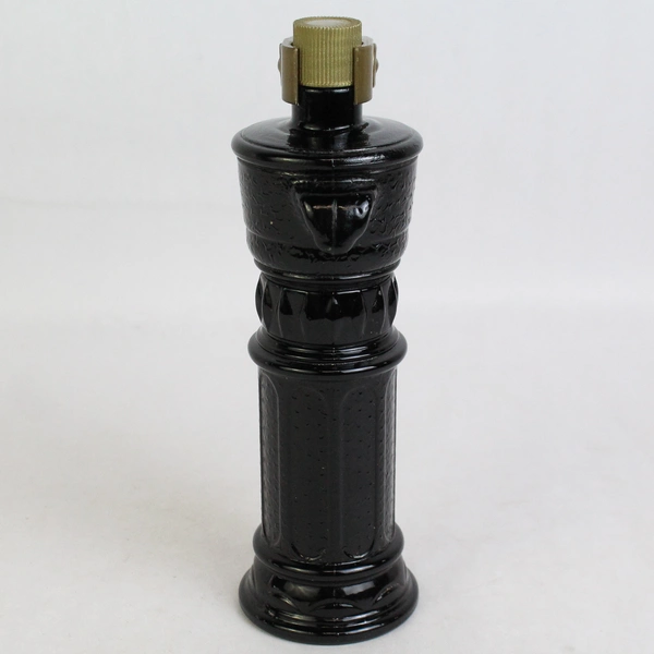 Vtg Avon Windjammer After Shave Lotion Empty Bottle 6 Oz Water Pump Brown Glass