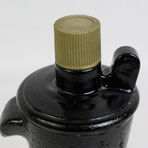 Vtg Avon Windjammer After Shave Lotion Empty Bottle 6 Oz Water Pump Brown Glass