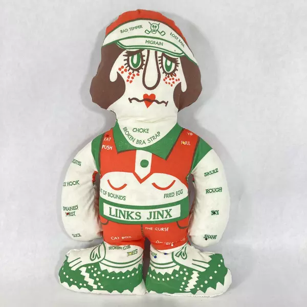 1977 Links Jinx Golf Voodoo Doll by Voodoo Victory Inc Collectible