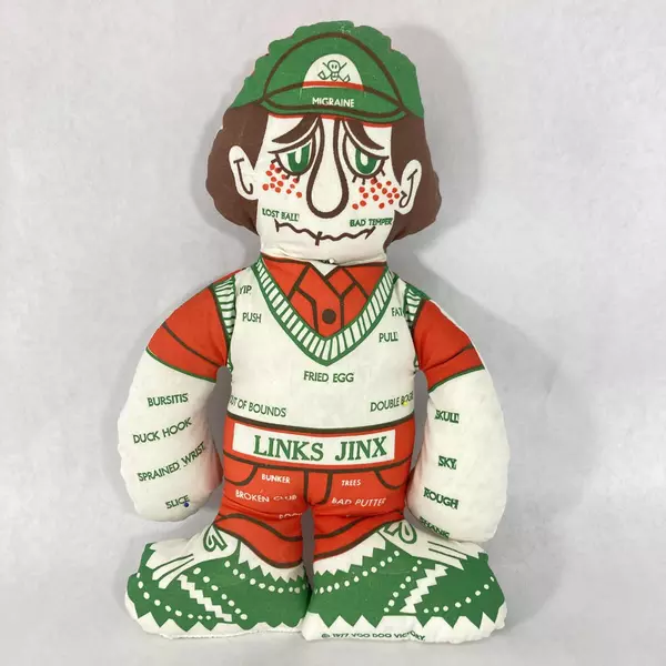 1977 Links Jinx Golf Voodoo Doll by Voodoo Victory Inc Collectible