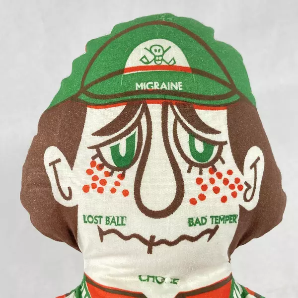 1977 Links Jinx Golf Voodoo Doll by Voodoo Victory Inc Collectible