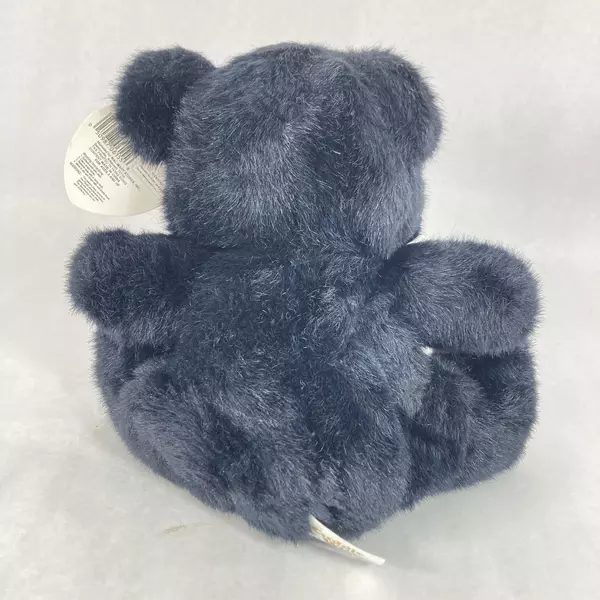 Cuddle Wit Valentine Bear Black & Red with Ear Tag 9.5" Plush Toy