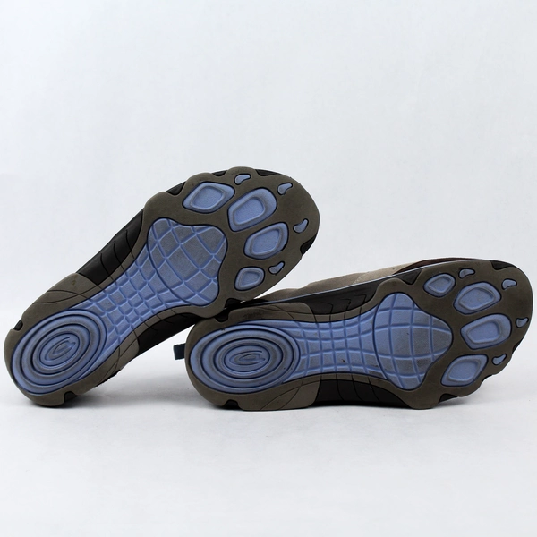 Dr. Scholls Wren Taupe Brown Suede Slip-On Shoes Women's Size 7.5M - Comfort Fit