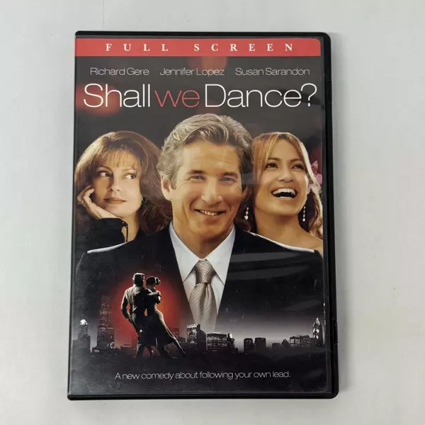 Shall We Dance DVD 2004 Richard Gere Jennifer Lopez and Susan Sarandon