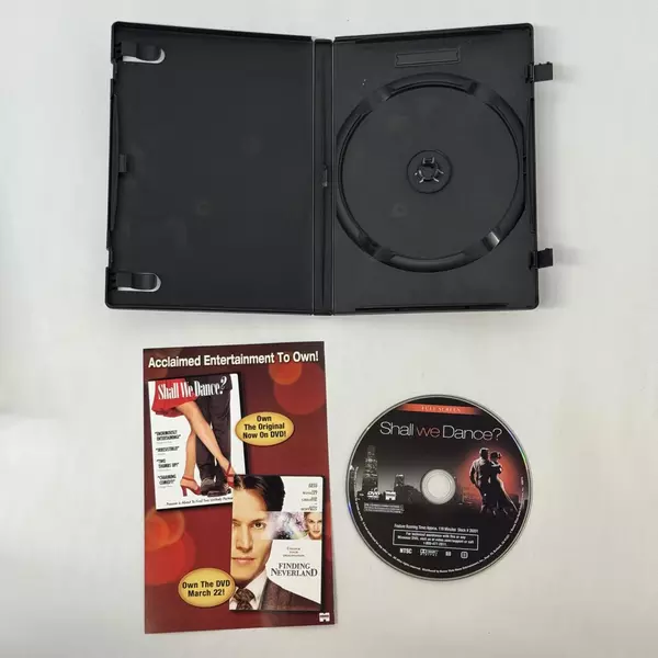 Shall We Dance DVD 2004 Richard Gere Jennifer Lopez and Susan Sarandon