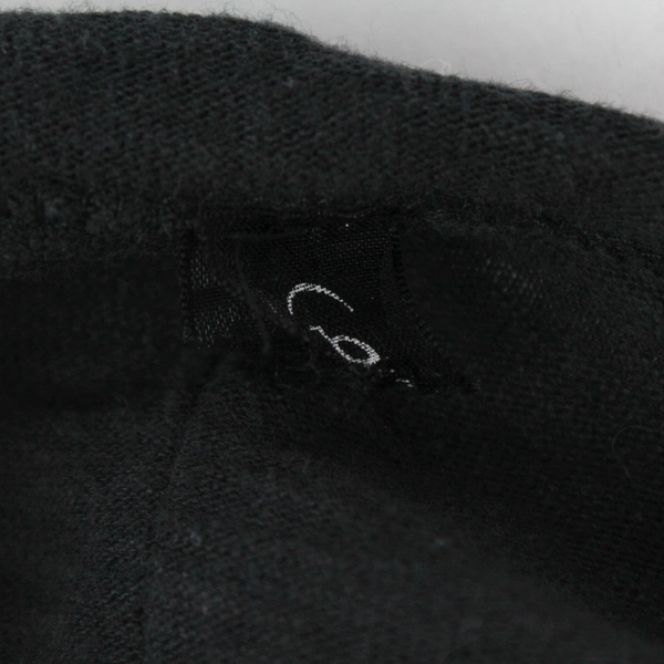 Banjara Black Long Sleeve Women's Top Size S 100% Cotton Pre-Owned with Flaws