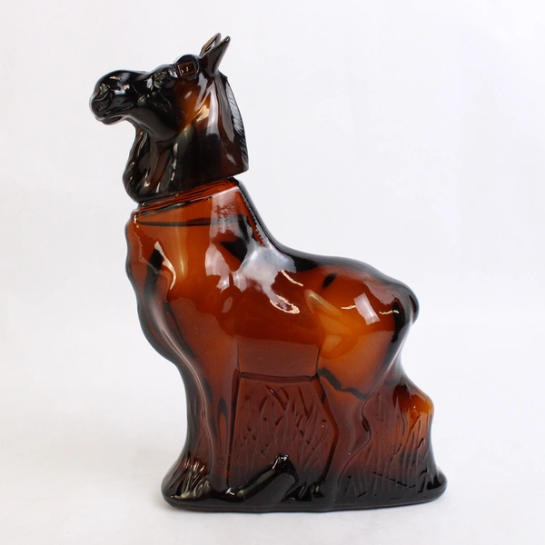 Vtg Avon Alaskan Moose Deeps Woods After Shave Full Bottle 8 Oz Brown Glass