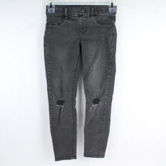 Wonder Nation Distressed Black Jeggings Girls Size 7-8, Good Condition