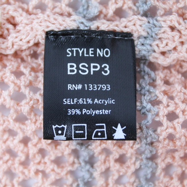 POL Pink & Gray Striped Knit Lounge Shorts Women's Size S - Good Condition