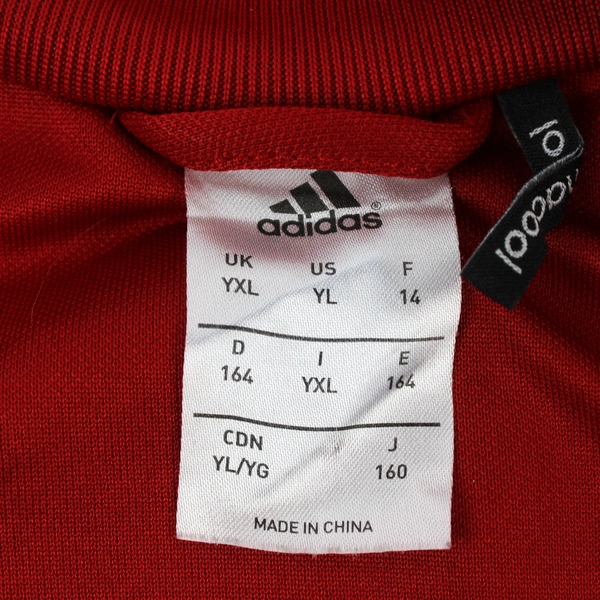 Adidas Capital Futbol Club Timbers Youth Large Red Full-Zip Jacket - Activewear