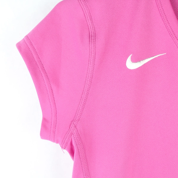 Nike Dri-Fit Linfield University Pink V-Neck Jersey Women's Medium Activewear