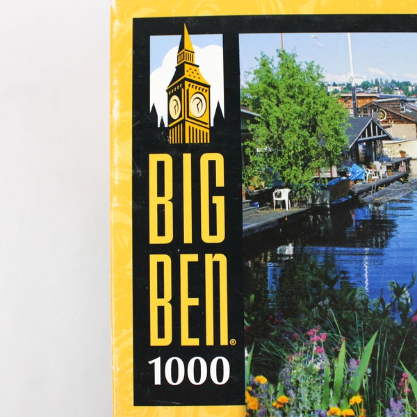 Big Ben 1000 Piece Puzzle Photo by Terry Donnelly House Boats in Seattle, WA