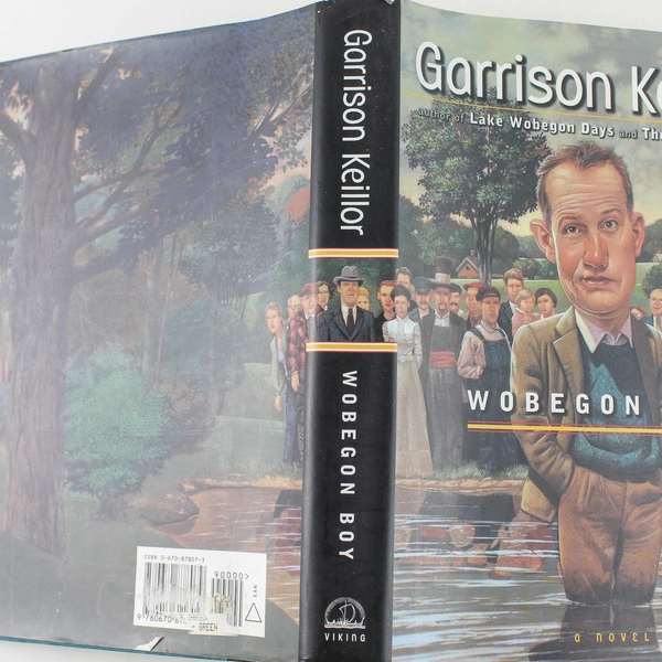 Garrison Keillor Wobegon Boy 1997 Hardcover Book - Good Condition