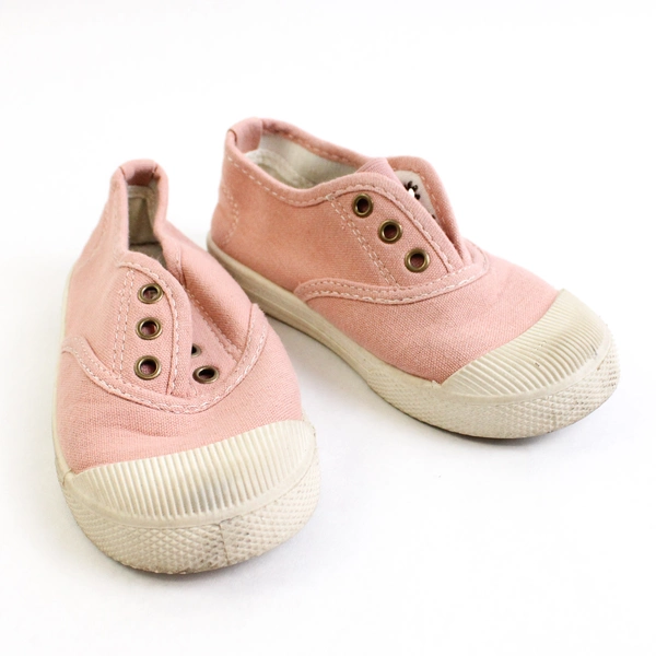 Bella Newman Pink Girl Shoes Size 30 Slip On Elastic